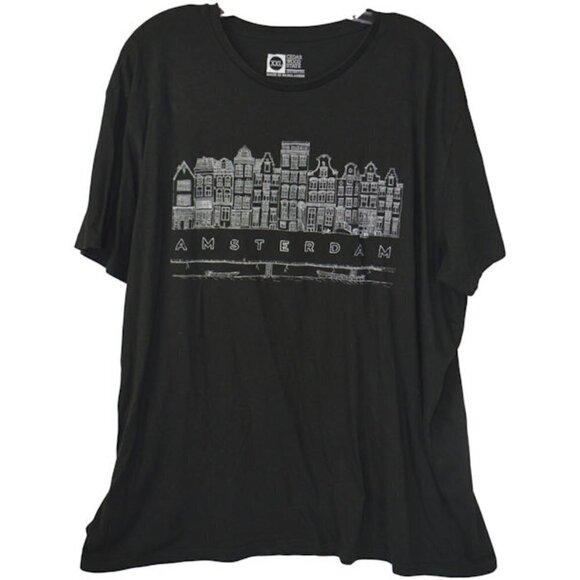 Mens Cedar Wood State Black AMSERDAM T-Shirt XXL - Picture 1 of 1